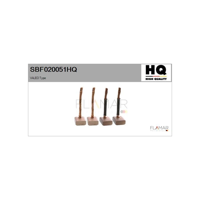 FLAMAR SBF020051HQ Escobilla de carbón, arrancador - 1