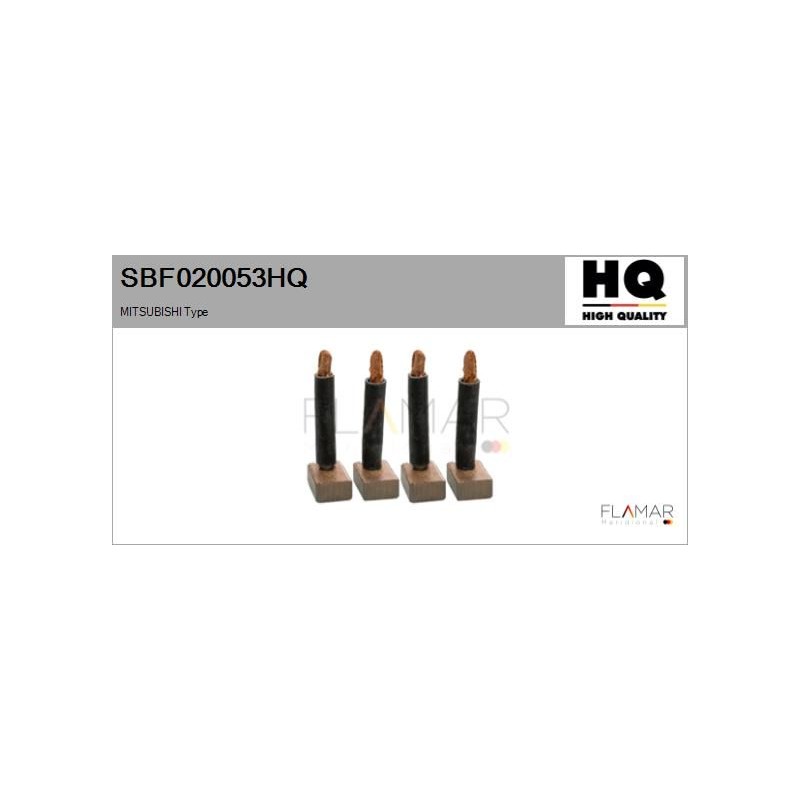 FLAMAR SBF020053HQ Escobilla de carbón, arrancador - 1