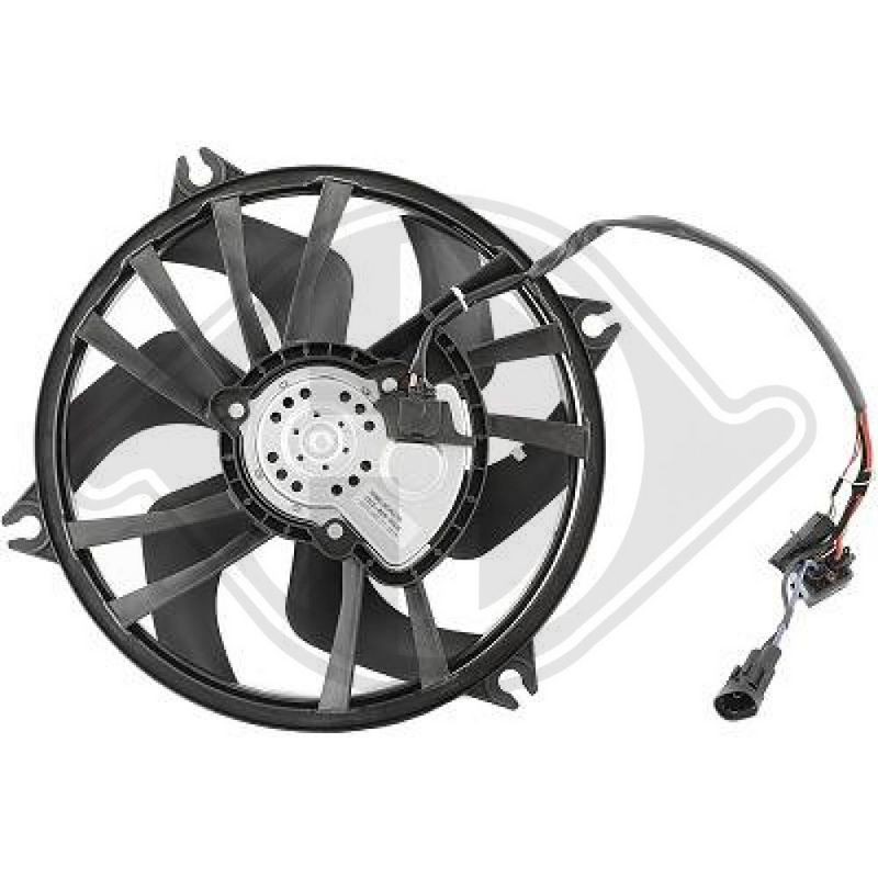 DIEDERICHS DCL1003 Ventilador, refrigeración del motor