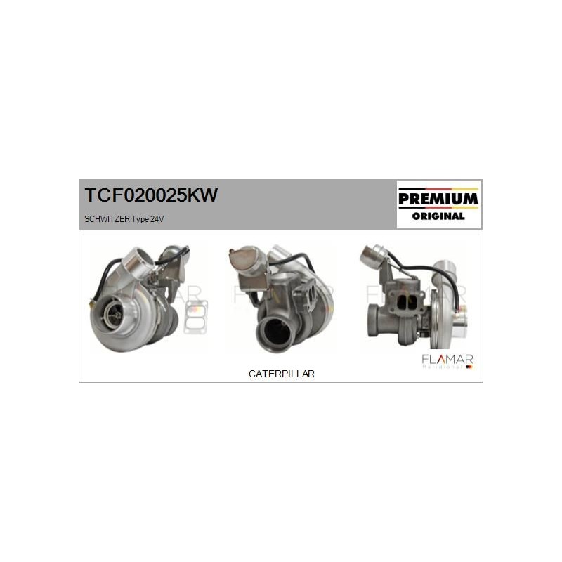 FLAMAR TCF020025KW Turbocompresor, sobrealimentación
