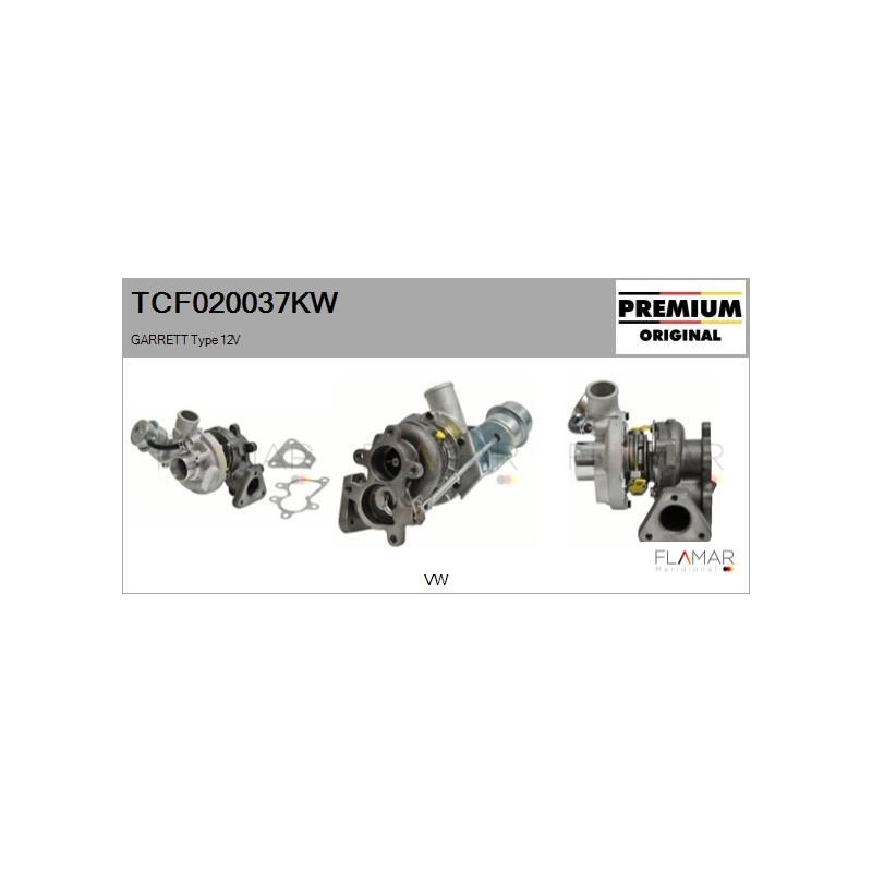 FLAMAR TCF020037KW Turbocompresor, sobrealimentación - 1