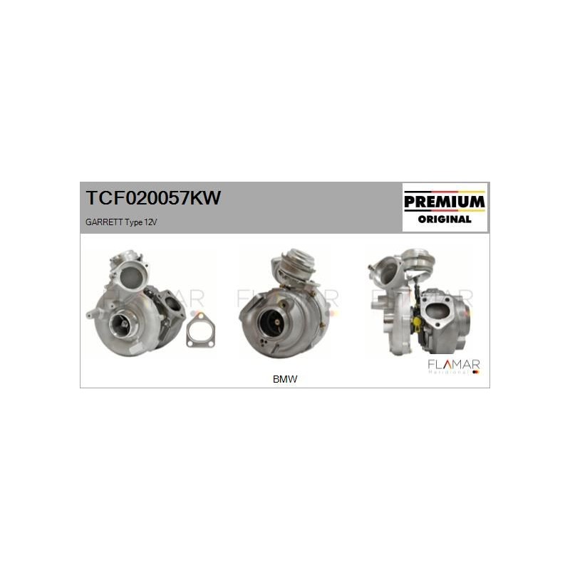 FLAMAR TCF020057KW Turbocompresor, sobrealimentación - 1