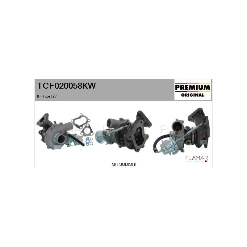 FLAMAR TCF020058KW Turbocompresor, sobrealimentación - 1