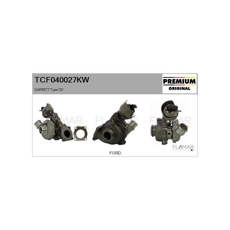 FLAMAR TCF040027KW Turbocompresor, sobrealimentación - 1