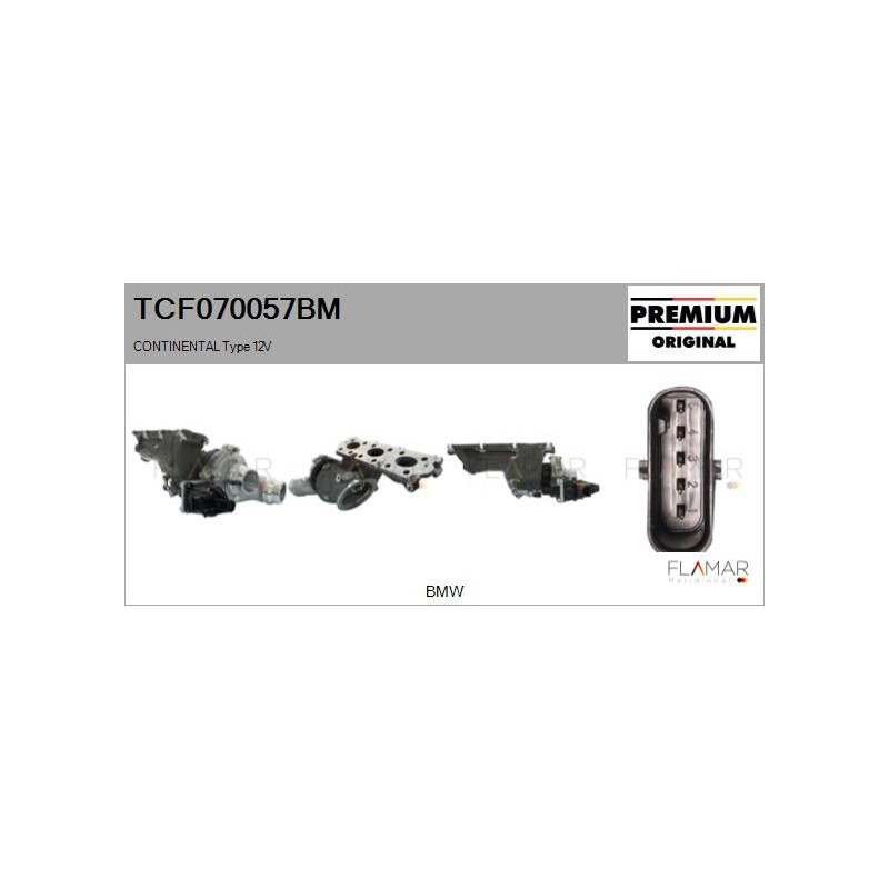 FLAMAR TCF070057BM Turbocompresor, sobrealimentación - 1