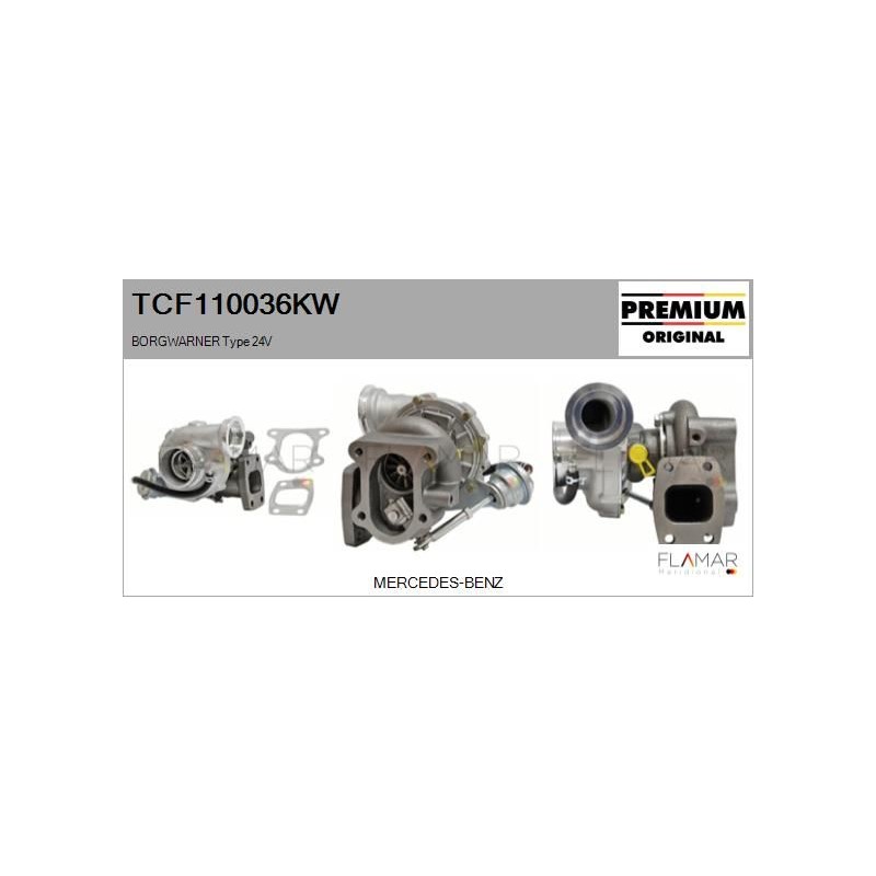 FLAMAR TCF110036KW Turbocompresor, sobrealimentación - 1