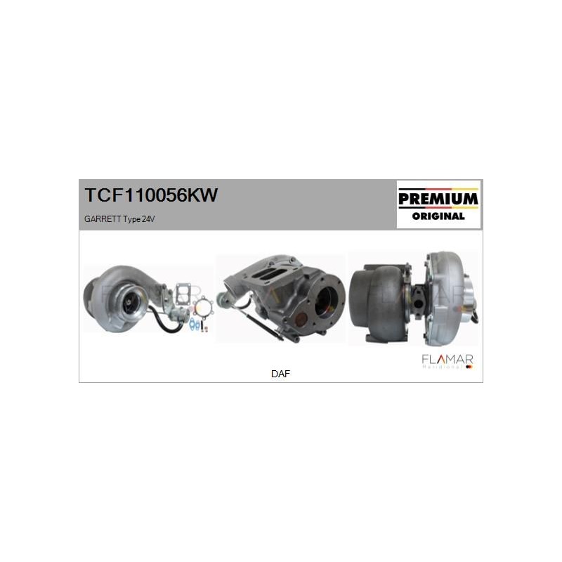 FLAMAR TCF110056KW Turbocompresor, sobrealimentación - 1