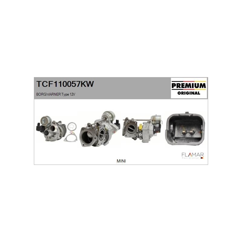 FLAMAR TCF110057KW Turbocompresor, sobrealimentación - 1