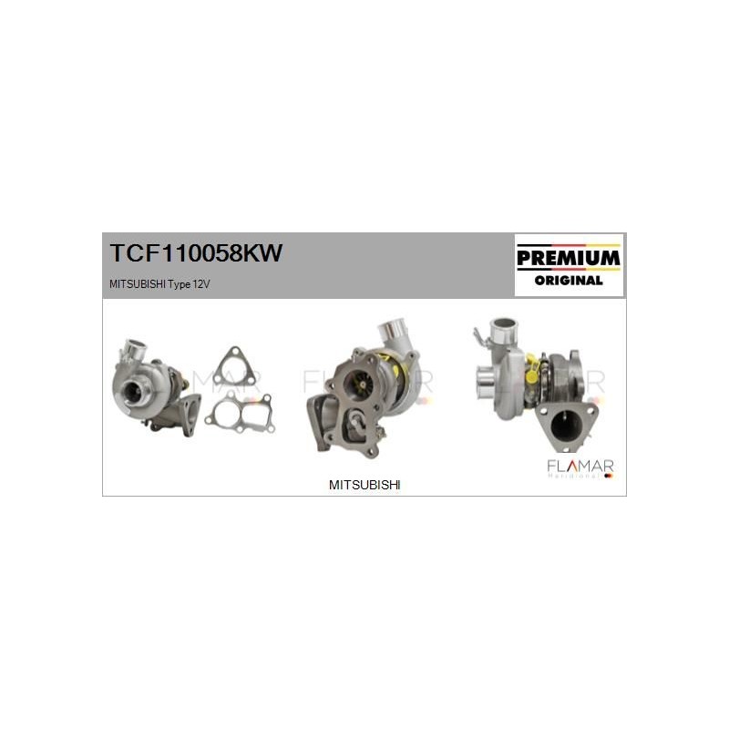 FLAMAR TCF110058KW Turbocompresor, sobrealimentación - 1