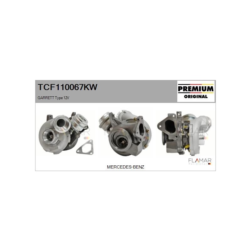 FLAMAR TCF110067KW Turbocompresor, sobrealimentación - 1