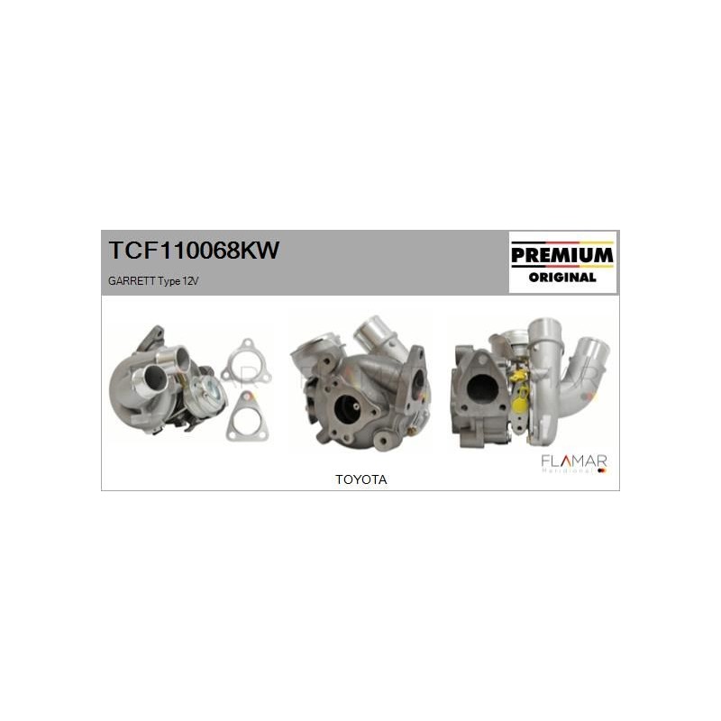 FLAMAR TCF110068KW Turbocompresor, sobrealimentación - 1
