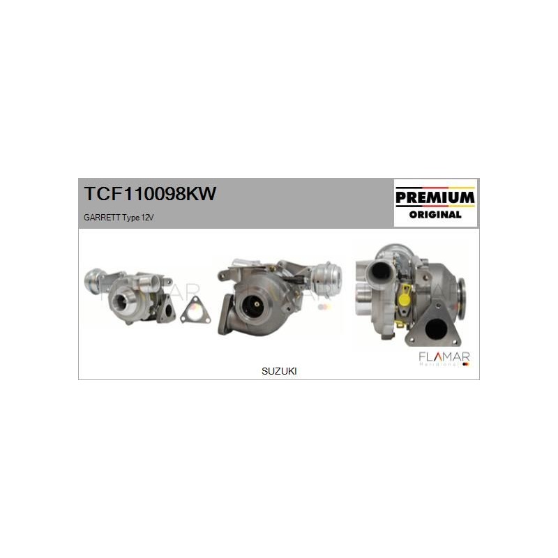 FLAMAR TCF110098KW Turbocompresor, sobrealimentación - 1