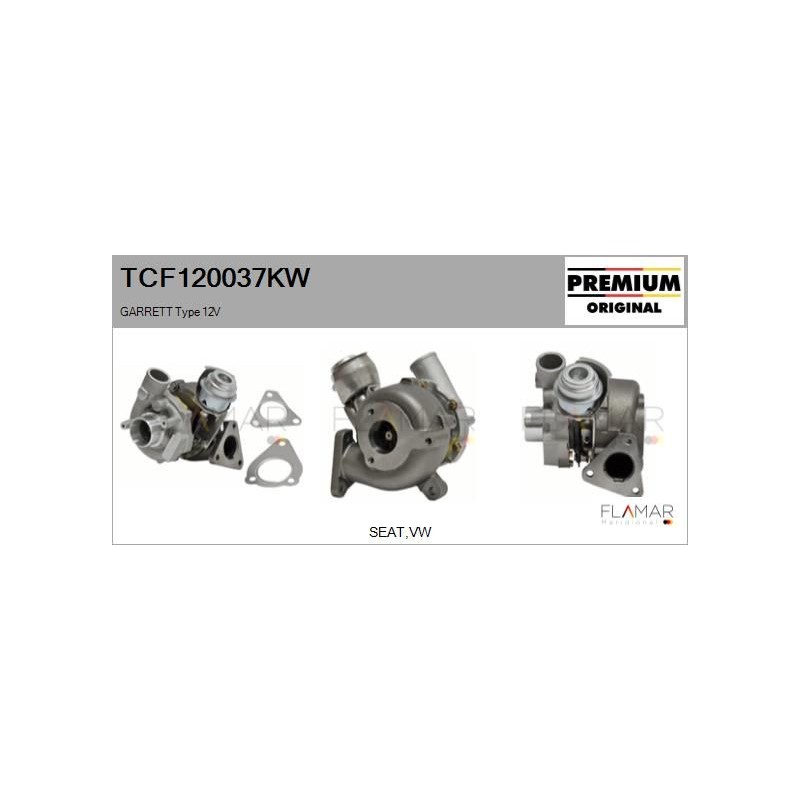 FLAMAR TCF120037KW Turbocompresor, sobrealimentación - 1