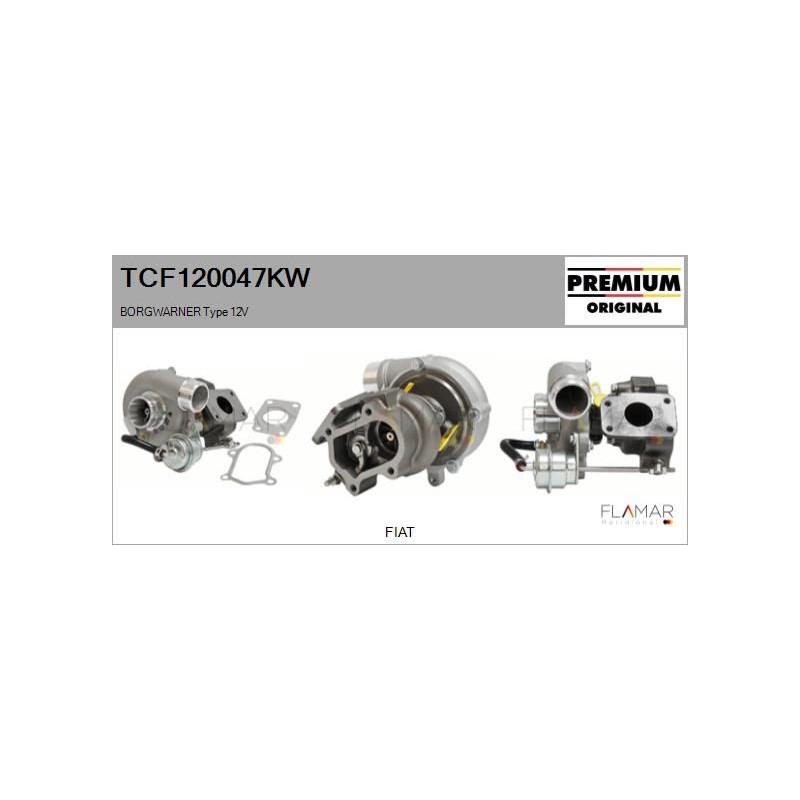FLAMAR TCF120047KW Turbocompresor, sobrealimentación - 1