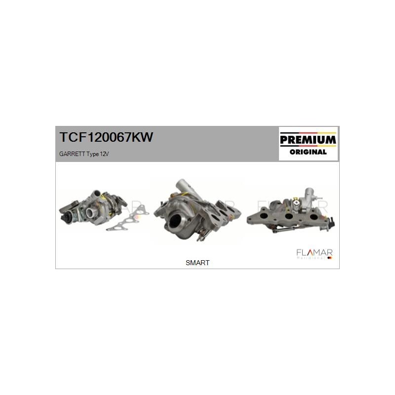 FLAMAR TCF120067KW Turbocompresor, sobrealimentación - 1