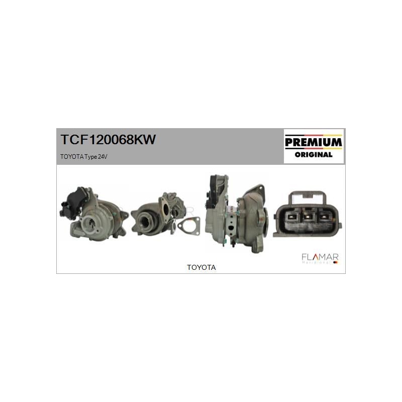 FLAMAR TCF120068KW Turbocompresor, sobrealimentación - 1
