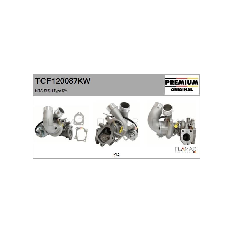 FLAMAR TCF120087KW Turbocompresor, sobrealimentación - 1