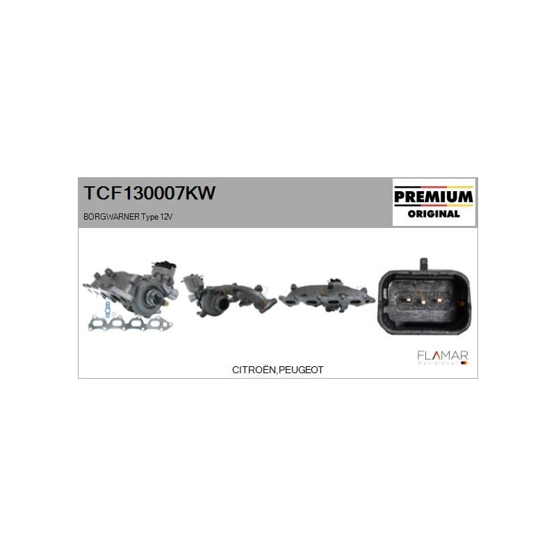 FLAMAR TCF130007KW Turbocompresor, sobrealimentación - 1
