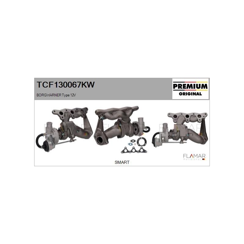 FLAMAR TCF130067KW Turbocompresor, sobrealimentación - 1