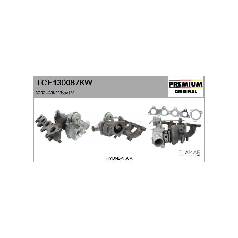 FLAMAR TCF130087KW Turbocompresor, sobrealimentación - 1