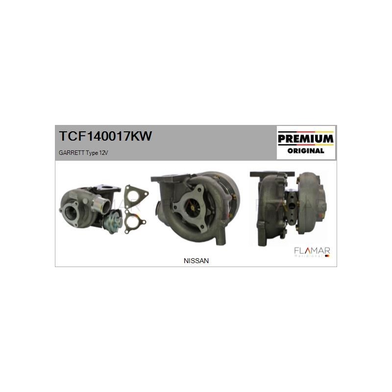 FLAMAR TCF140017KW Turbocompresor, sobrealimentación - 1