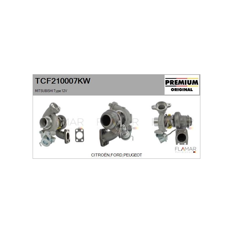 FLAMAR TCF210007KW Turbocompresor, sobrealimentación - 1