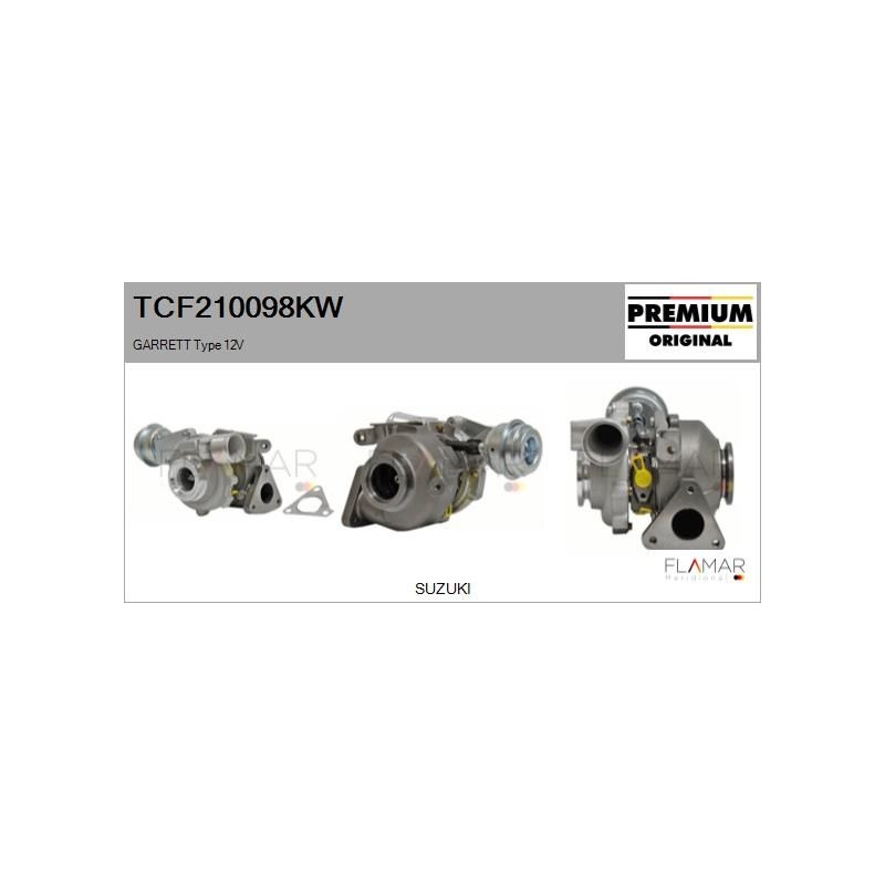 FLAMAR TCF210098KW Turbocompresor, sobrealimentación - 1
