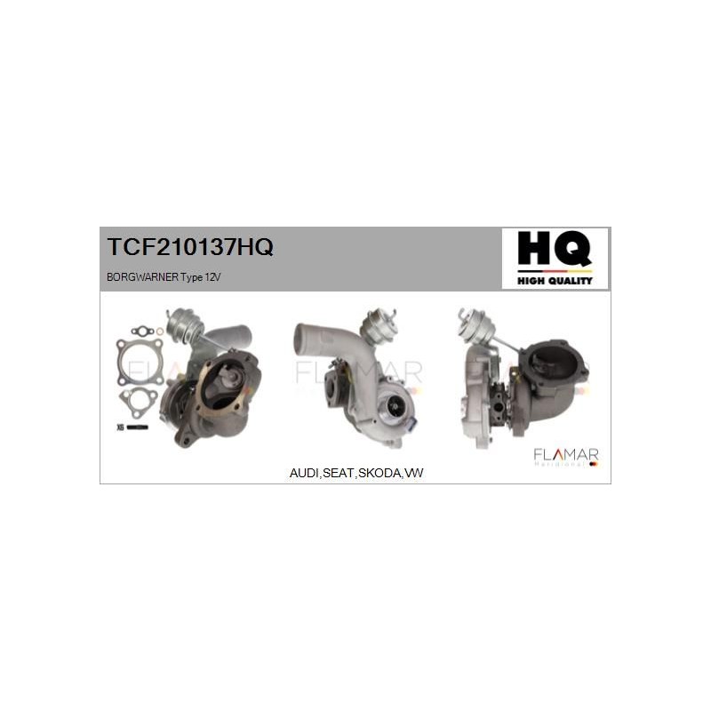 FLAMAR TCF210137HQ Turbocompresor, sobrealimentación - 1