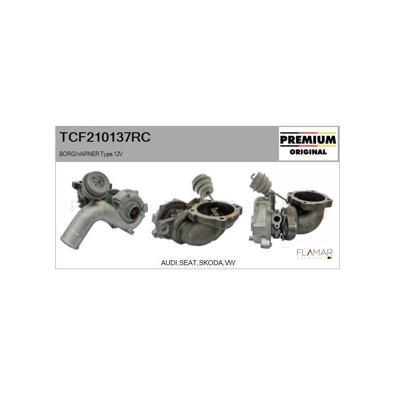 FLAMAR TCF210137RC Turbocompresor, sobrealimentación - 1