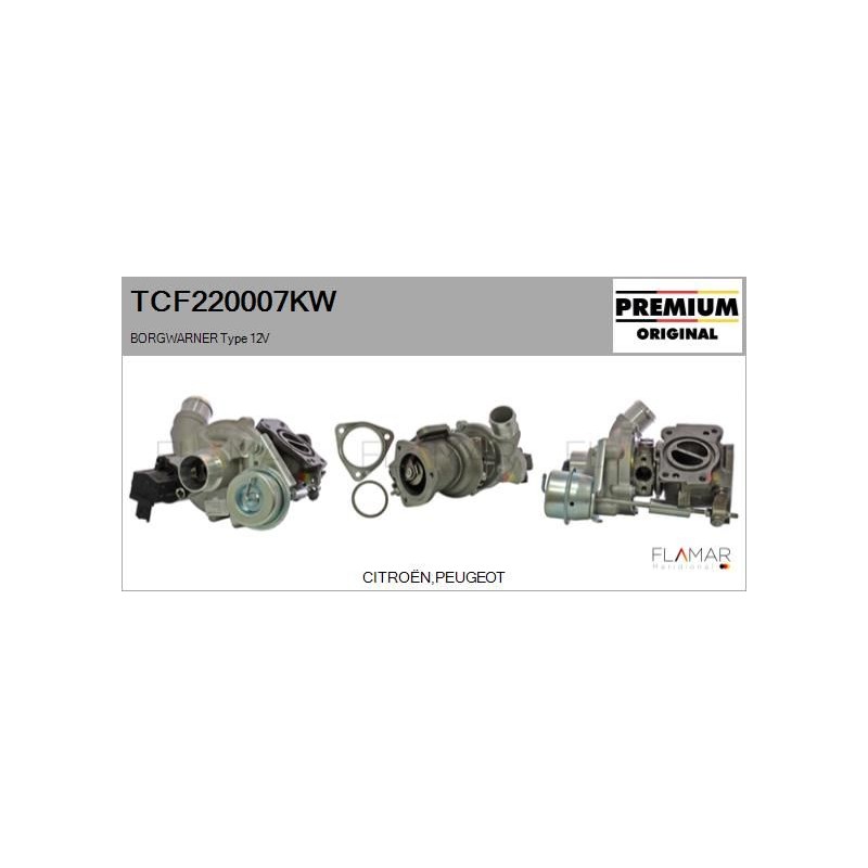 FLAMAR TCF220007KW Turbocompresor, sobrealimentación - 1