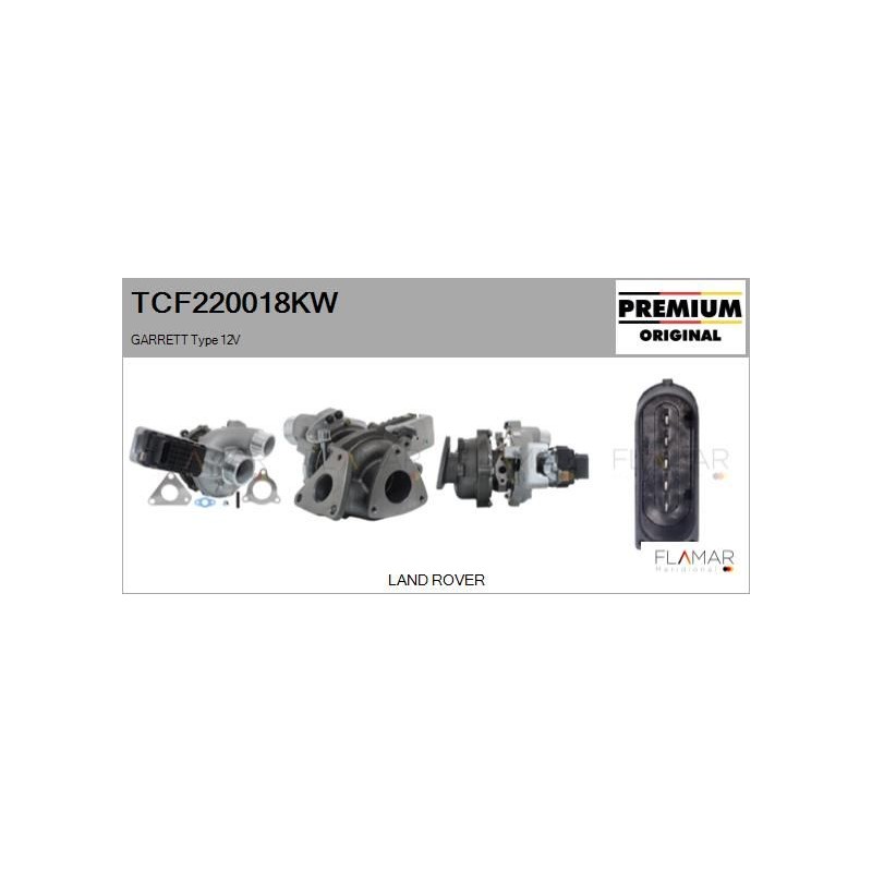 FLAMAR TCF220018KW Turbocompresor, sobrealimentación - 1