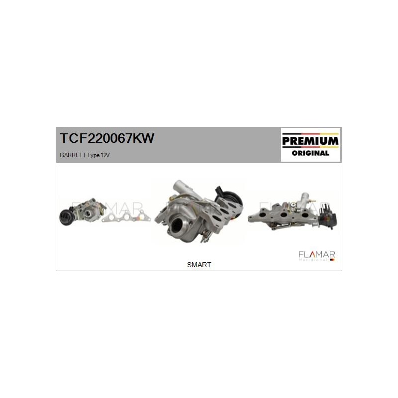 FLAMAR TCF220067KW Turbocompresor, sobrealimentación - 1