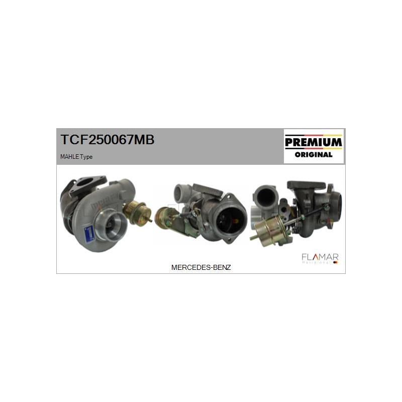 FLAMAR TCF250067MB Turbocompresor, sobrealimentación - 1