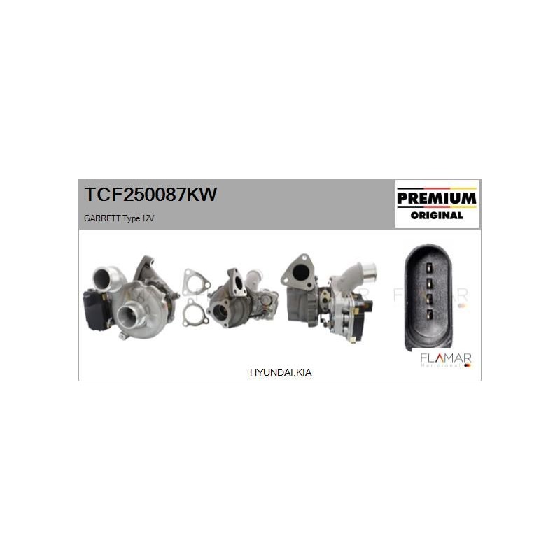 FLAMAR TCF250087KW Turbocompresor, sobrealimentación - 1
