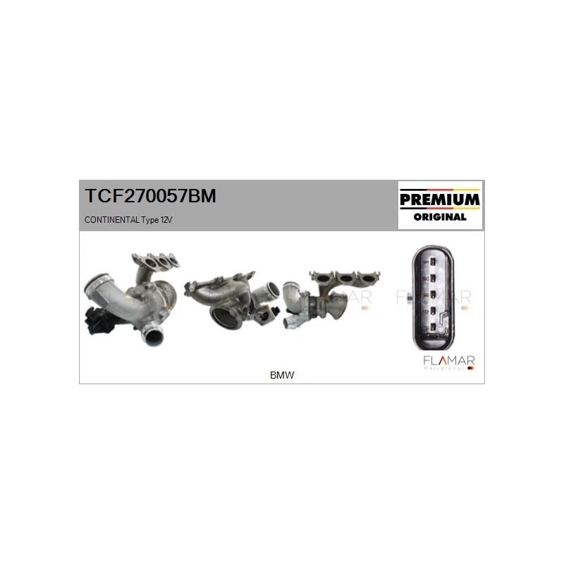 FLAMAR TCF270057BM Turbocompresor, sobrealimentación - 1