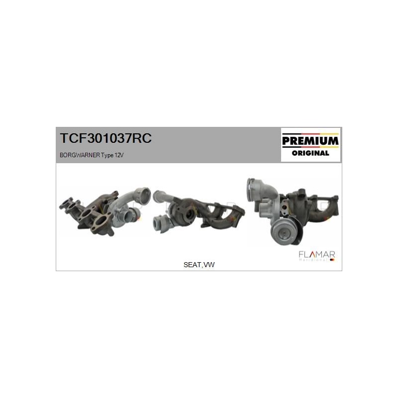 FLAMAR TCF301037RC Turbocompresor, sobrealimentación - 1