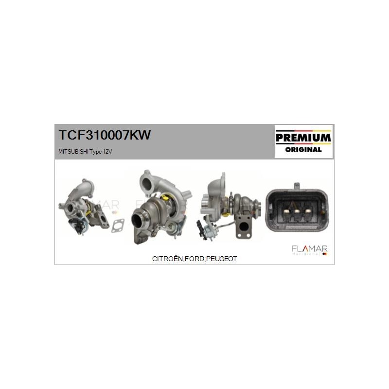 FLAMAR TCF310007KW Turbocompresor, sobrealimentación - 1