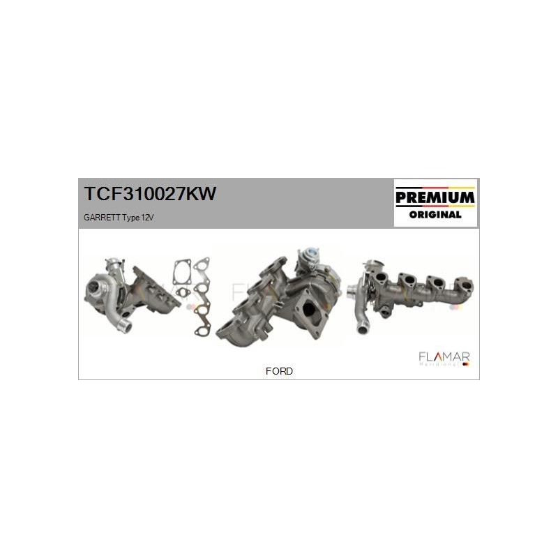 FLAMAR TCF310027KW Turbocompresor, sobrealimentación - 1