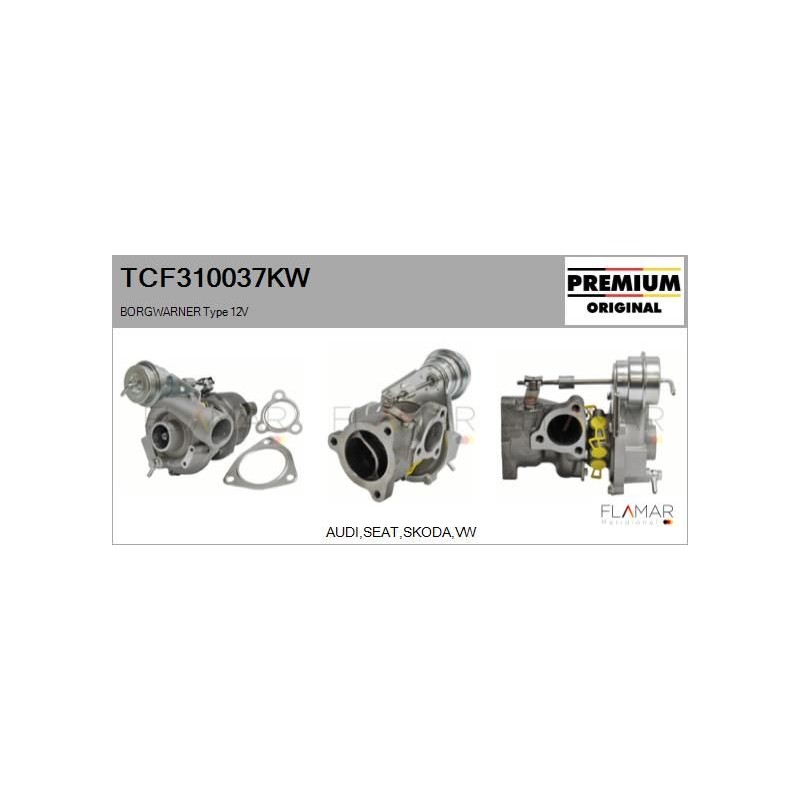 FLAMAR TCF310037KW Turbocompresor, sobrealimentación - 1