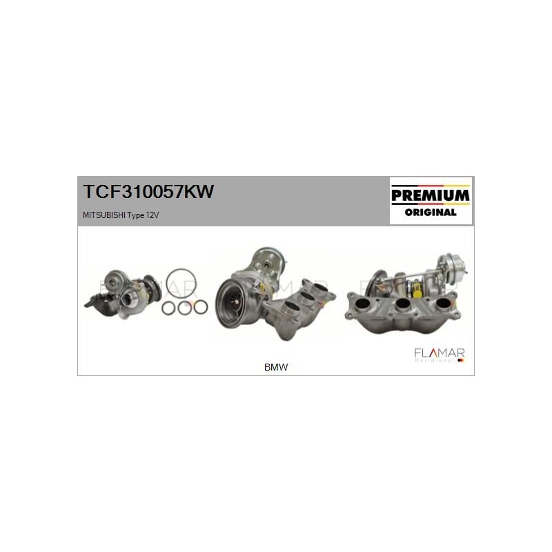 FLAMAR TCF310057KW Turbocompresor, sobrealimentación - 1