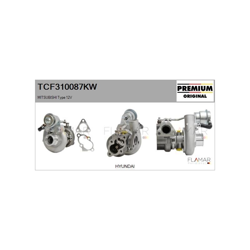 FLAMAR TCF310087KW Turbocompresor, sobrealimentación - 1