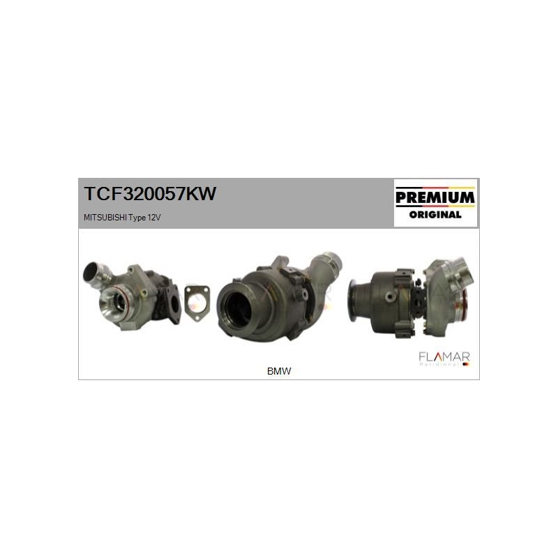 FLAMAR TCF320057KW Turbocompresor, sobrealimentación - 1