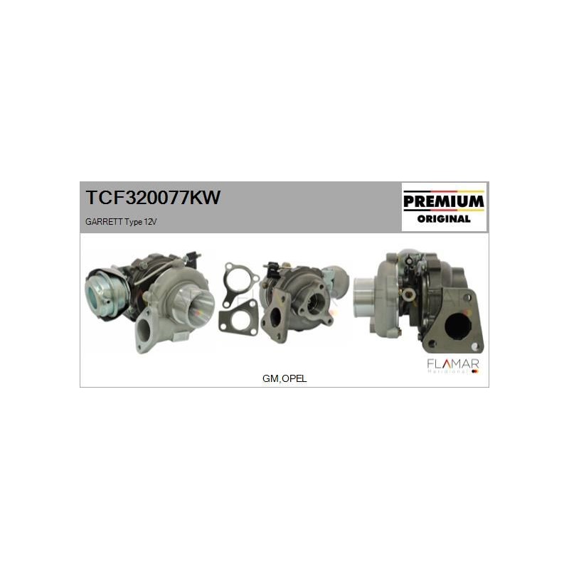 FLAMAR TCF320077KW Turbocompresor, sobrealimentación - 1