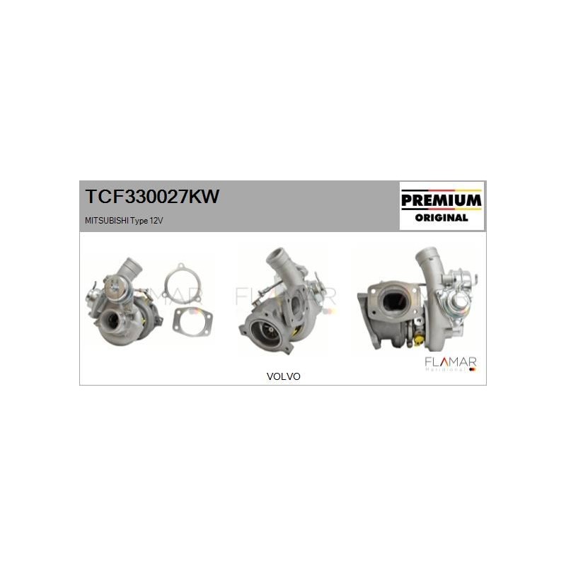 FLAMAR TCF330027KW Turbocompresor, sobrealimentación - 1