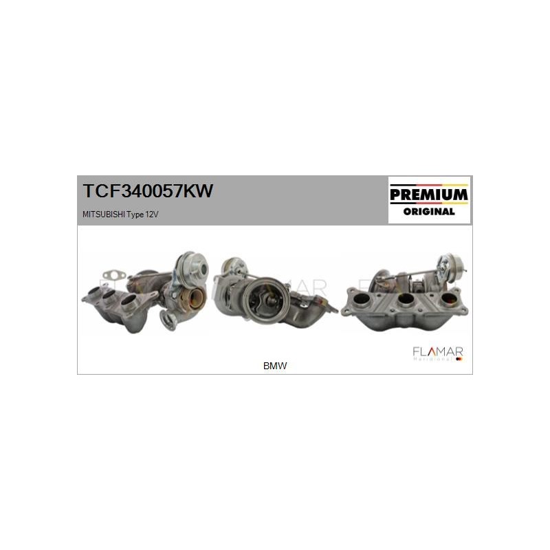 FLAMAR TCF340057KW Turbocompresor, sobrealimentación - 1
