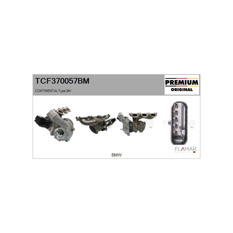 FLAMAR TCF370057BM Turbocompresor, sobrealimentación - 1