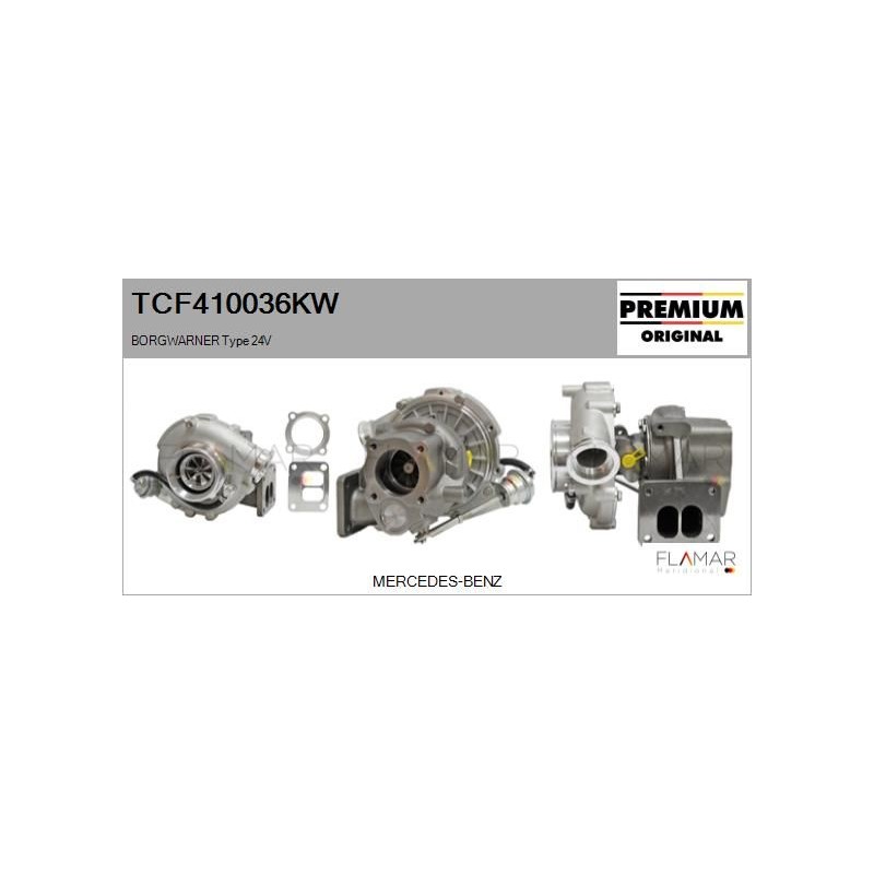FLAMAR TCF410036KW Turbocompresor, sobrealimentación - 1