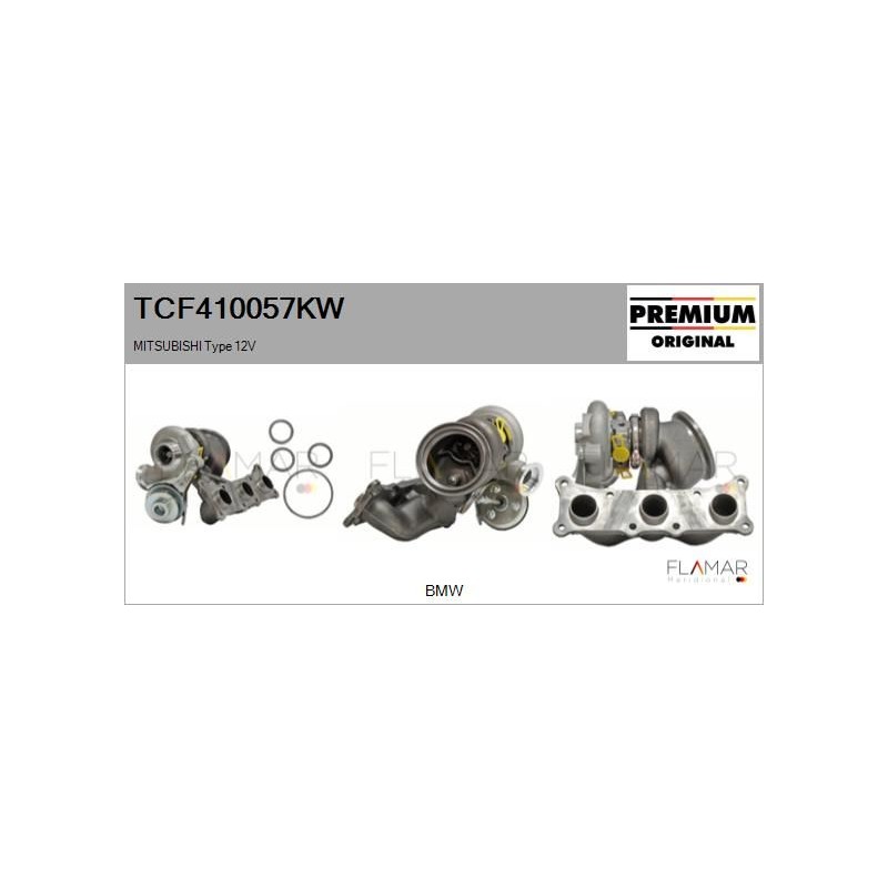 FLAMAR TCF410057KW Turbocompresor, sobrealimentación - 1