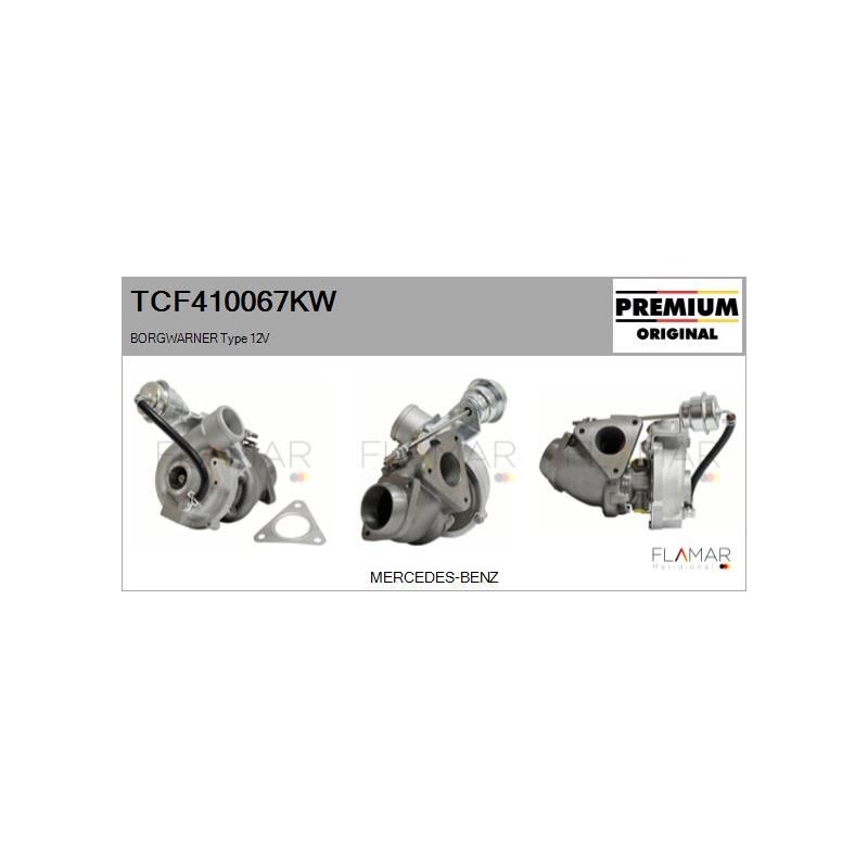 FLAMAR TCF410067KW Turbocompresor, sobrealimentación - 1