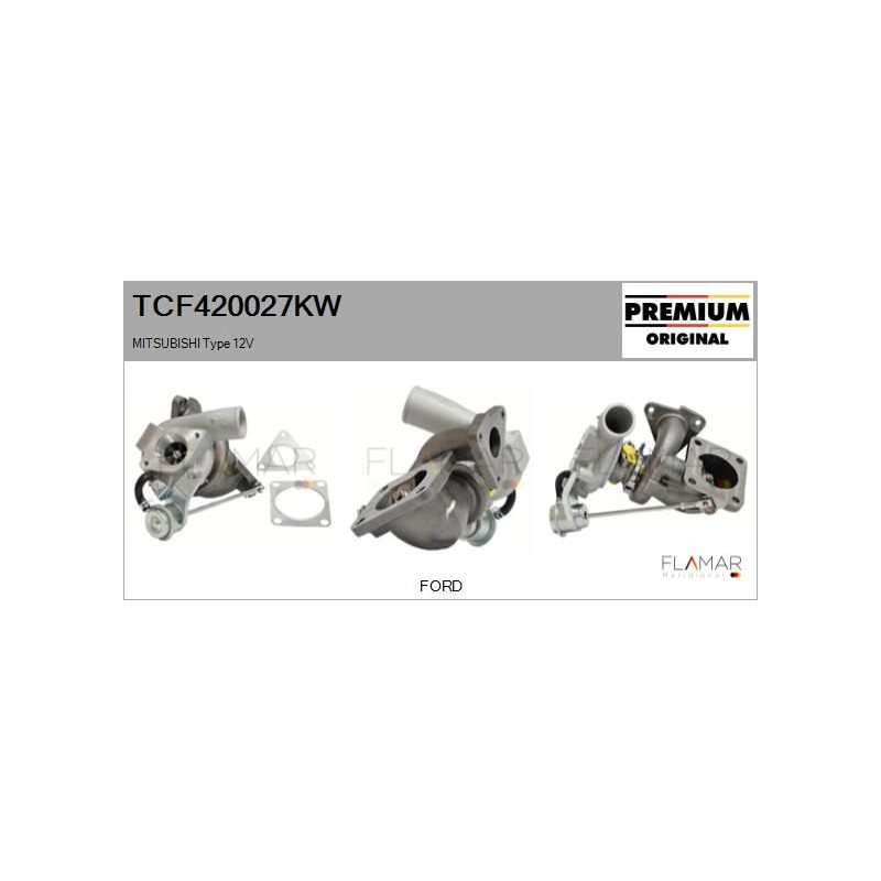 FLAMAR TCF420027KW Turbocompresor, sobrealimentación - 1